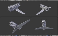 HERO airplane.blend