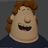 Phil facial: smile open