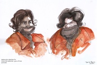 Testing soulful Victor: man in orange
