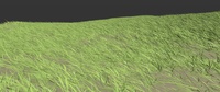 Tornado winds in the grass, test 4