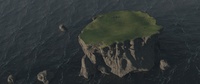 Island view: ocean test 1