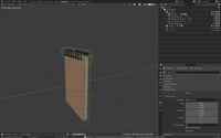 Prop rigs: package,notepad,pinecones,tools