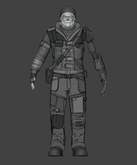 Einar - clothing paintover