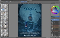 Poster 'Pillar' - Krita source file