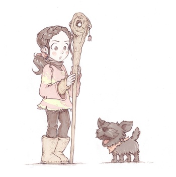 Spring and Autumn, character design