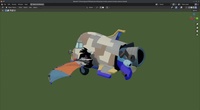 Rocket Exterior Overview with Basic Materials