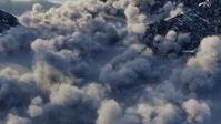voronoi clouds 4 - cloud & camera movement coupled with additional fog cover layer