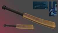 Cricket Bat - Shading