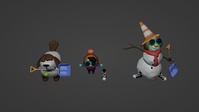 Snowman & Props