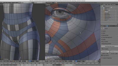 Blenderella Topology Markers