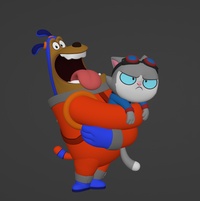 wing it promo pose (not rendered)