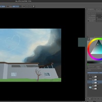 Clouds Matte - 02 Mockup with finished camera