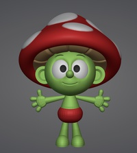 Sprite Face Sculpting - Front