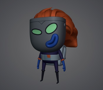 Lunte Modeling 1 - Blocking & Sculpting