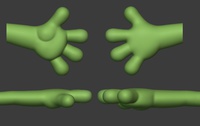Sprite Arms Sculpting