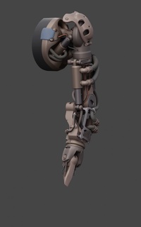 Einar - robot arm modeling turntable 2 (broken state)