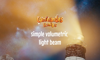 Simple Volumetric Light Beam