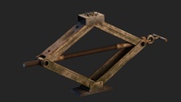 Car Jack Shading - Turntable