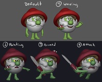 Elder Sprite Expressions #1
