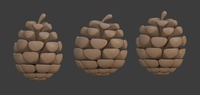 Pine cones models