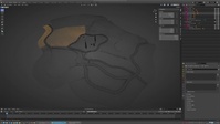 World map 3D mockup