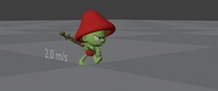 sprite evil walk