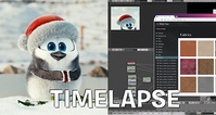 Timelapse: Berry Xmas Hat