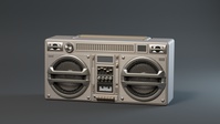 Boombox - Base Shading - Studio