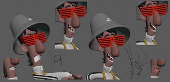 Jay teeth paintover