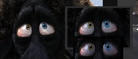 Modifying Franck's eyes