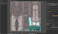 UV mapping Victor's clothes 2