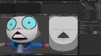 Cat Face: Initial 2D deform