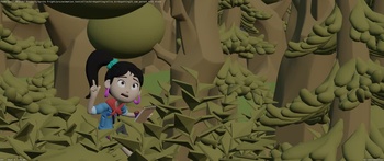 Ellie 'Bird Spotting' animation test on 2s