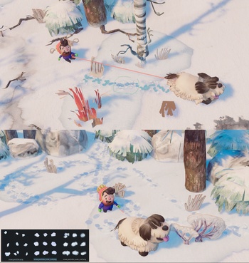Snow FX particles