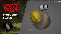 Polishing the Snail Sculpt