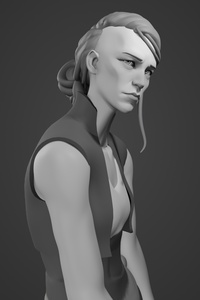 Mikassa Design V050 - Head Sculpting