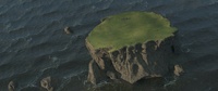 Island view: ocean test 3