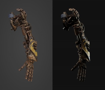 Einar Robot Arm - Shading Pass