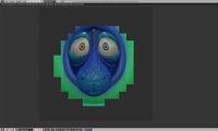 Franck's face in full texture