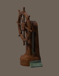 Boat wheel shading test 03 - with comp filter and underpaint effect