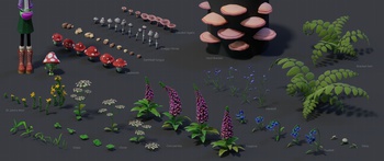 Environment Assets Render Overview