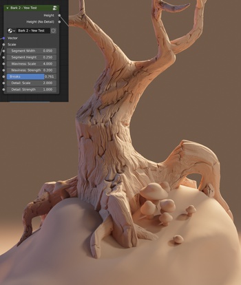 Bark Shader Test 02