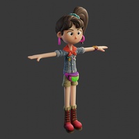 Ellie Shading on Rig