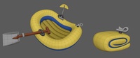 Inflatable Boat #2 - Modeling