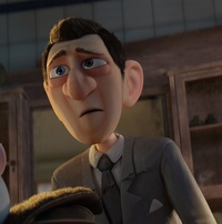 Agent with cut suit