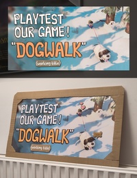 Poster design + cardboard poster