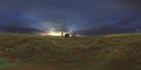 Anaglyph: panorama, far