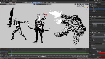 (Anim) 12 3D Sketches by CP Smith
