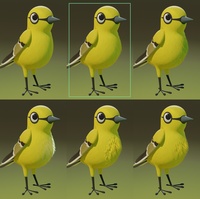 Bird - Body Feather Integration