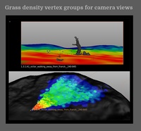 Grass density vertex groups for camera views